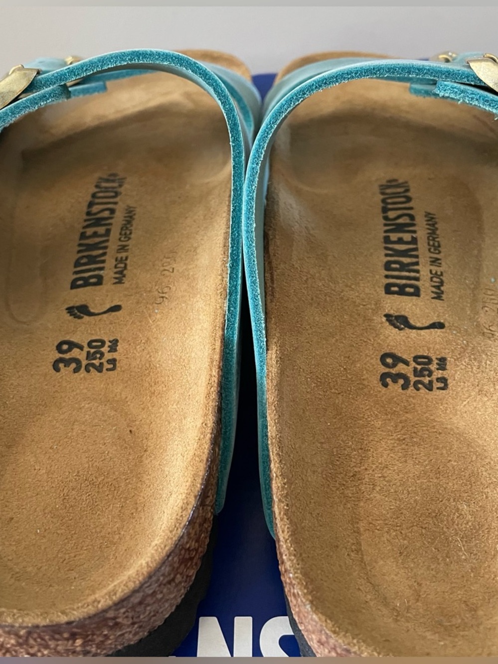 Birkenstock Arizona BS Sandals Biscay Bay Narrow Fit Women’s 39 EU / 8 US - Picture 5 of 8